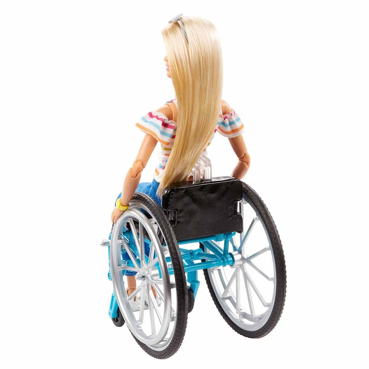 Barbie Tekerlekli Sandalyeli Bebek