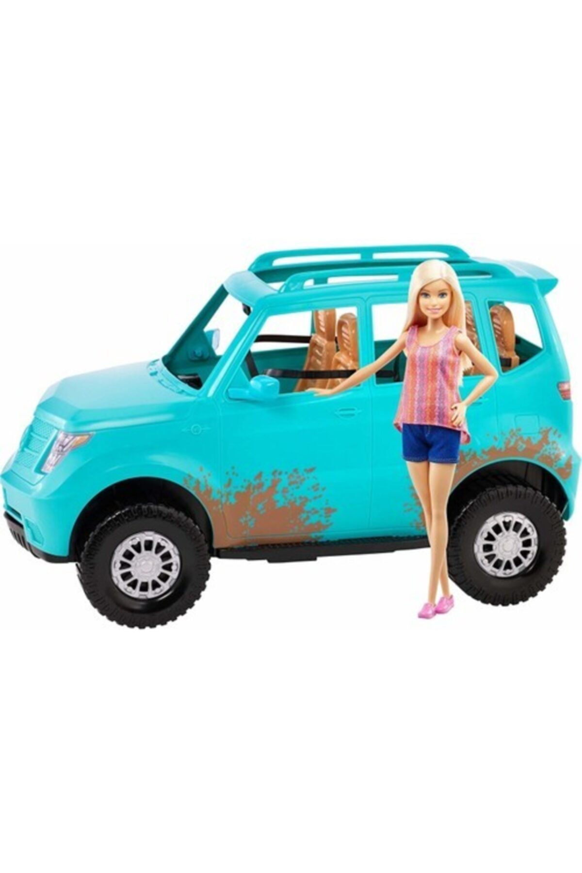 Barbie Kampta Serisi Barbie ve Kamp Aracı Oyun Seti 