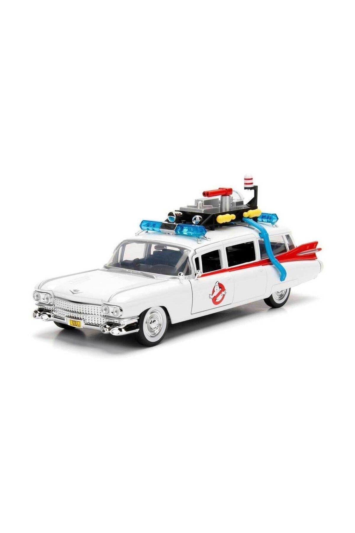 1:24 Ghostbusters Hollywood Rides Ecto-1 Model Araba