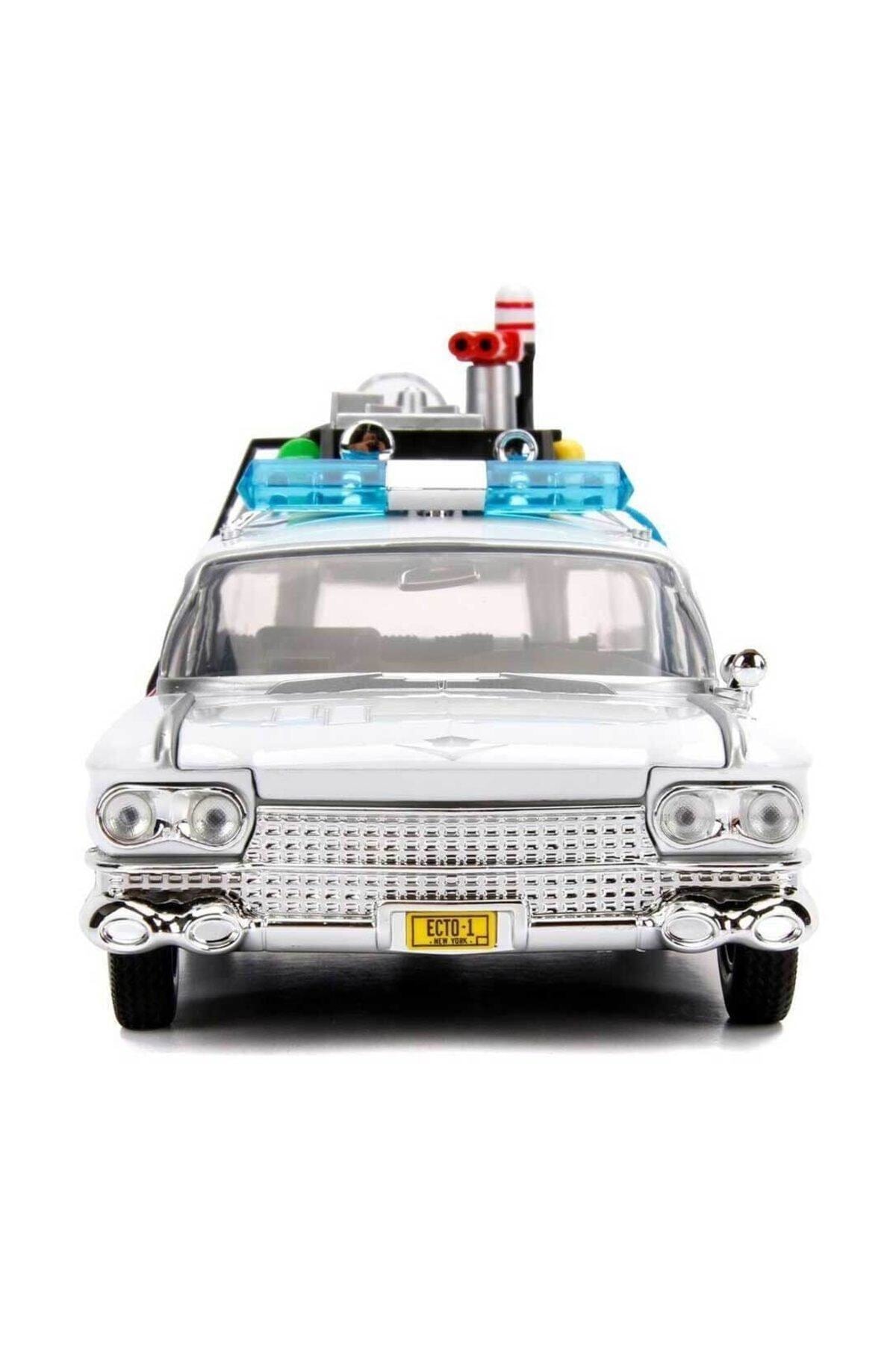1:24 Ghostbusters Hollywood Rides Ecto-1 Model Araba