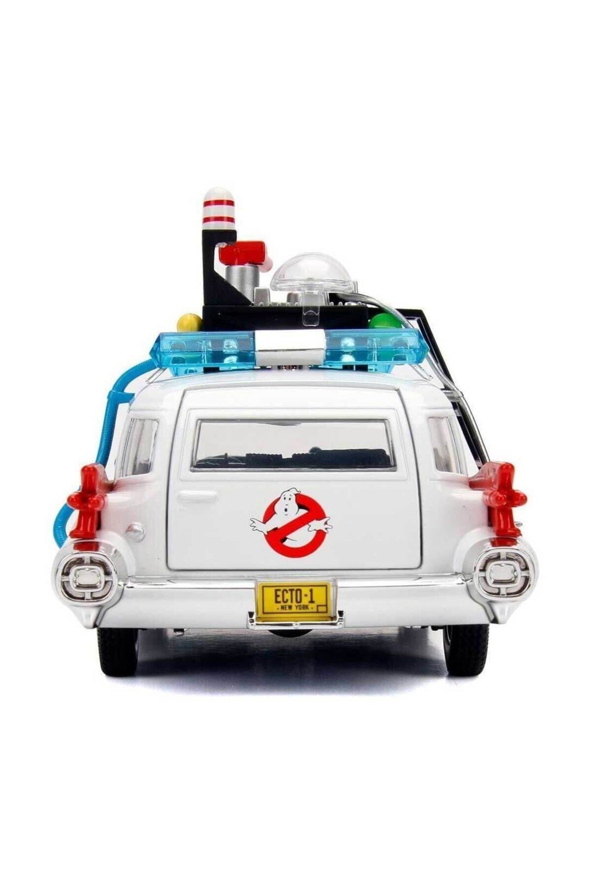 1:24 Ghostbusters Hollywood Rides Ecto-1 Model Araba