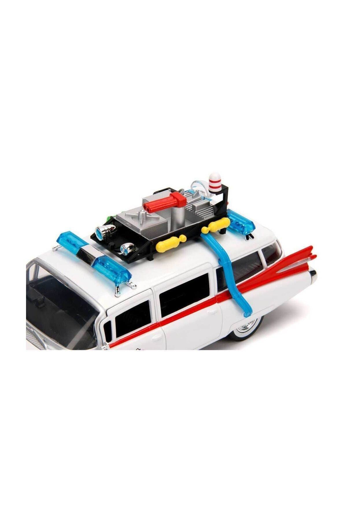 1:24 Ghostbusters Hollywood Rides Ecto-1 Model Araba