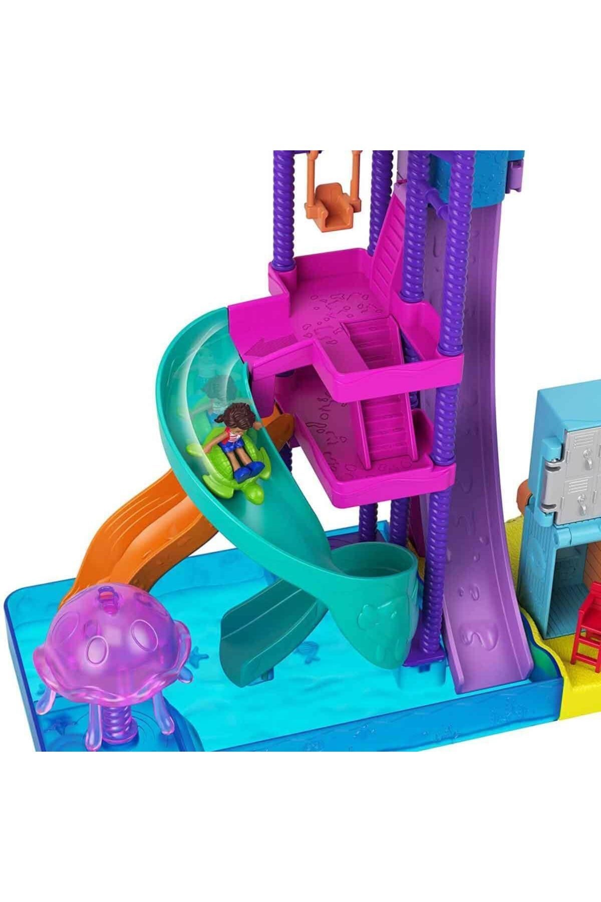Polly Pocket Pollyville Kaydıraklı Su Parkı GNG65