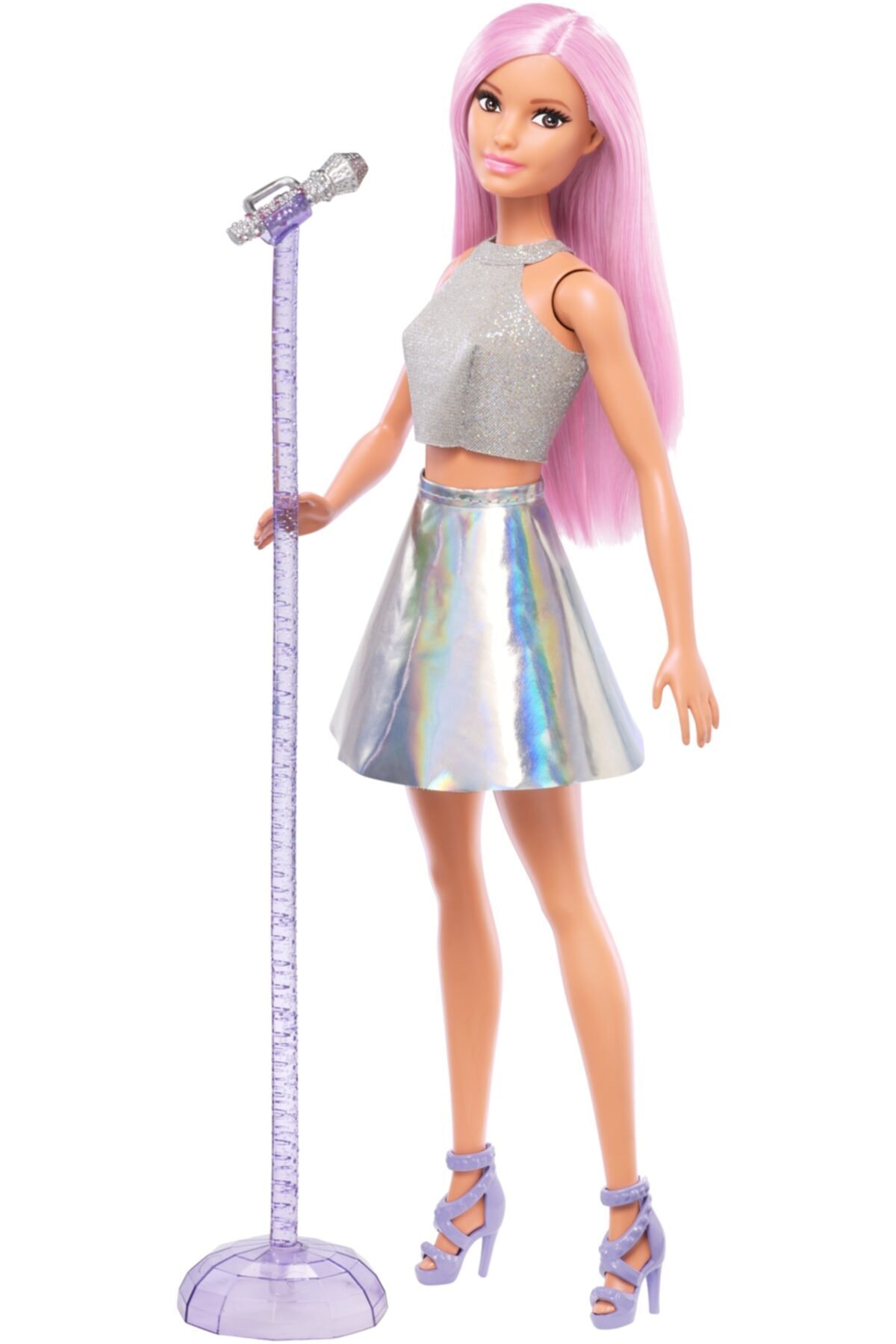 Barbie Kariyer Bebekleri Pop Star Bebek Ve Mikrofonu 
