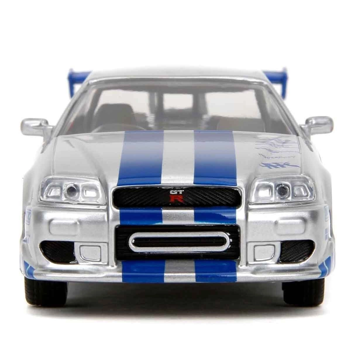 Jada Fast & Furi̇ous 1:32 Ölçekli Araba Brian’S Nissan Skyline Gt-R (R34)