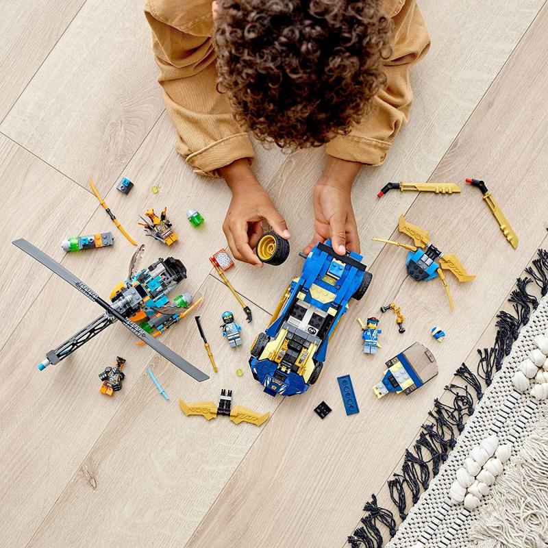 LEGO 71776 Nınjago Jay ve Nya’nın Yarış Arabası Evo
