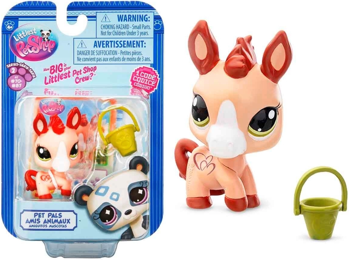 Littlest Pet Shop Minişler Tekli Paket S2 - 87 Eşek