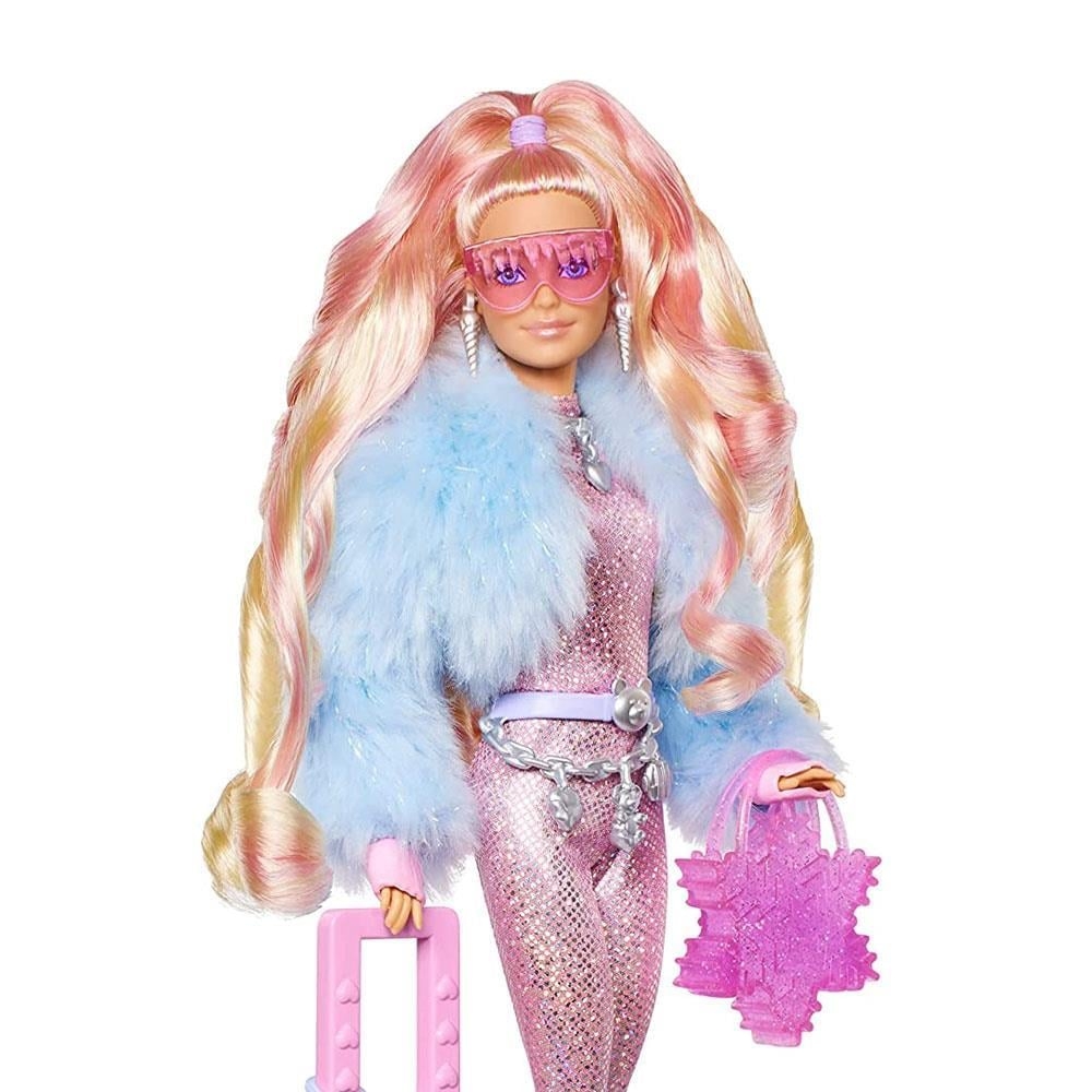Barbie Extra Fly Seyahat Bebekleri Kar Temalı HPB16