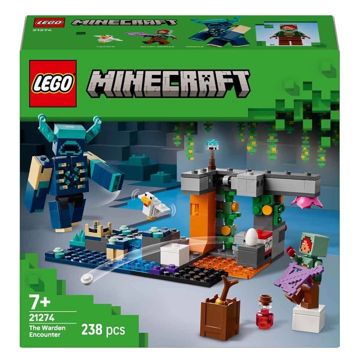 LEGO Minecraft Bekçi Karşılaşması 21274 