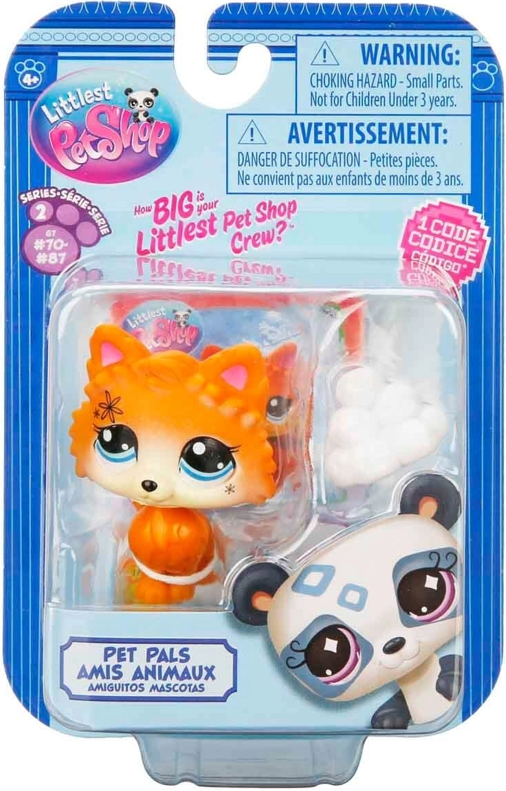 Littlest Pet Shop Minişler Tekli Paket S2 - 77 Pomerian Köpek