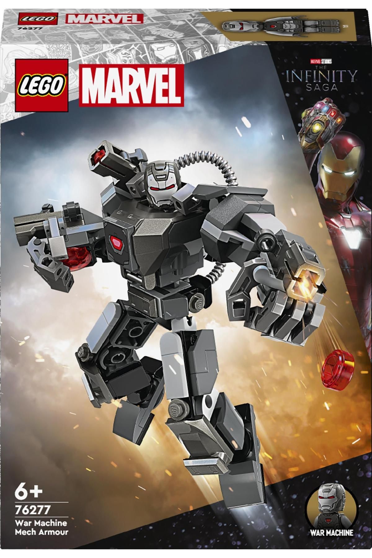 Lego® Marvel War Machine Robot Zırhı 76277  