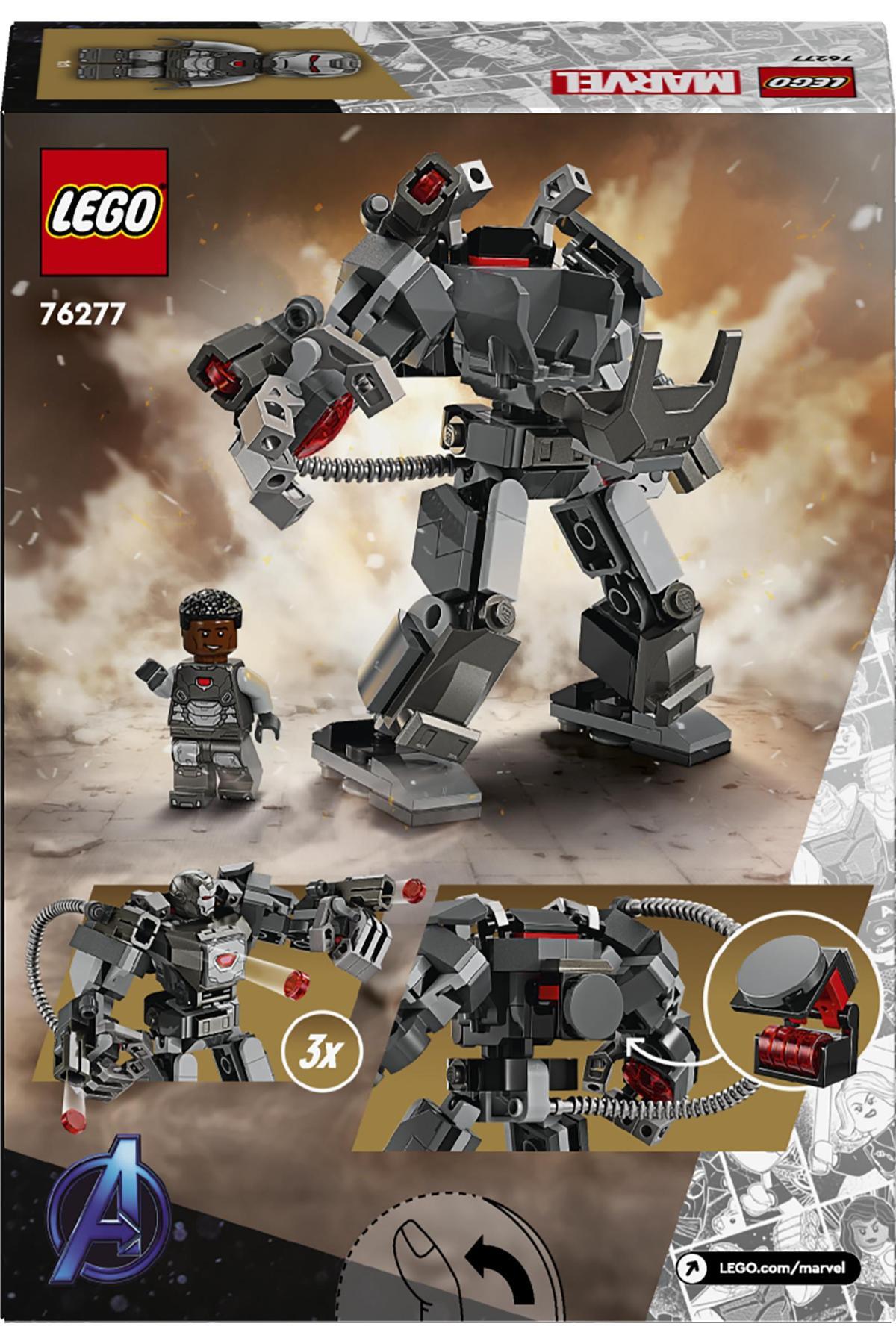 Lego® Marvel War Machine Robot Zırhı 76277  