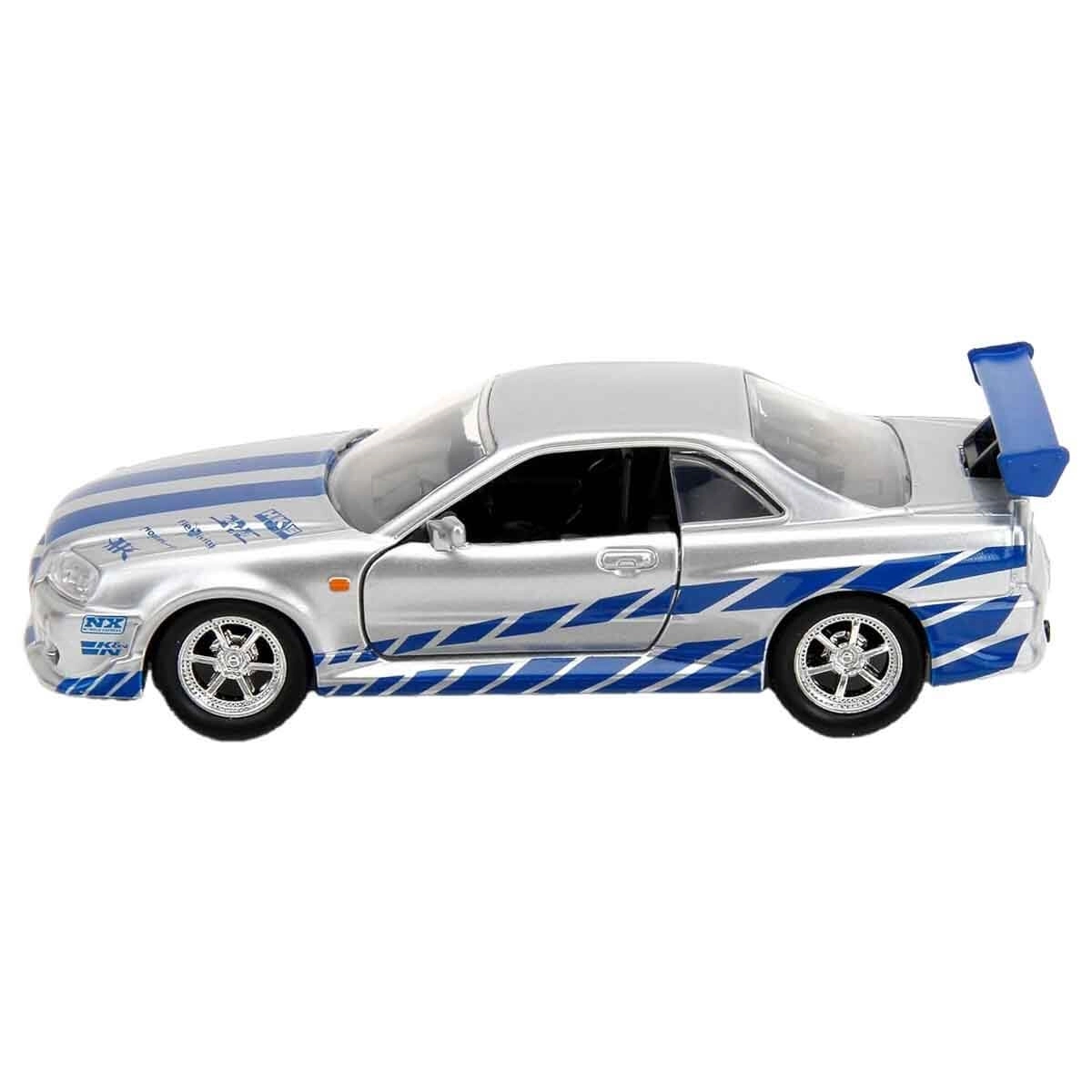 Jada Fast & Furi̇ous 1:32 Ölçekli Araba Brian’S Nissan Skyline Gt-R (R34)