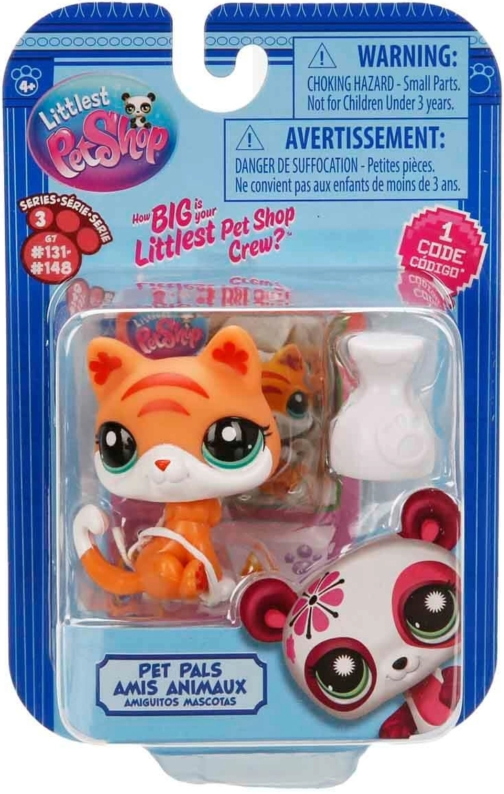 Littlest Pet Shop Minişler Tekli Paket S3 - 132 Kedi