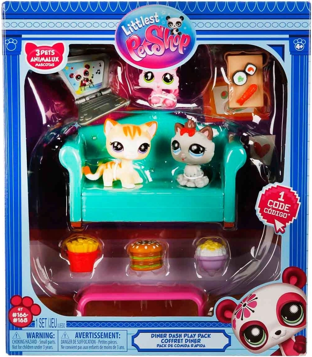 Littlest Pet Shop Minişler Lokanta Oyun Seti