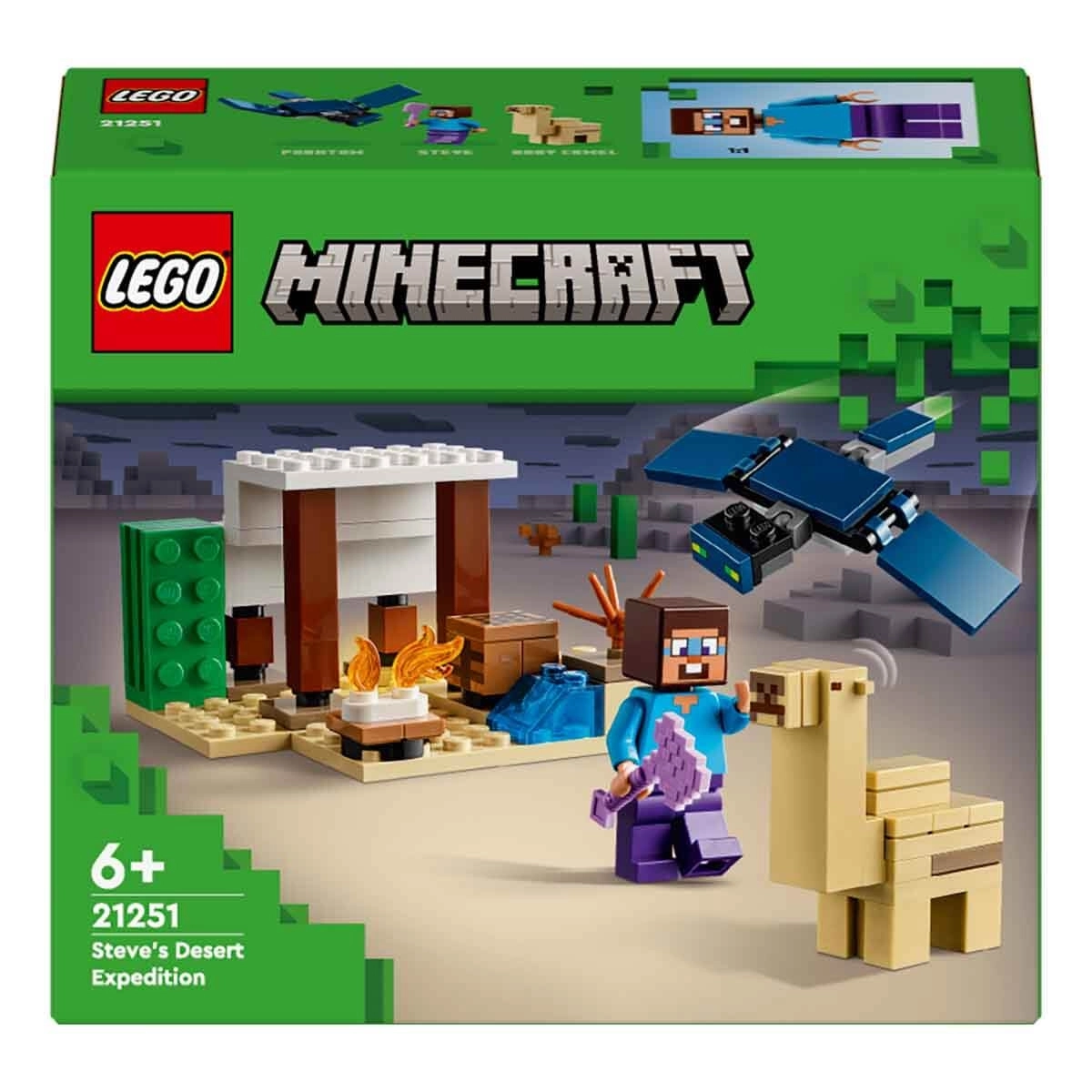 LEGO® Minecraft® Steve’in Çöl Keşfi 21251 