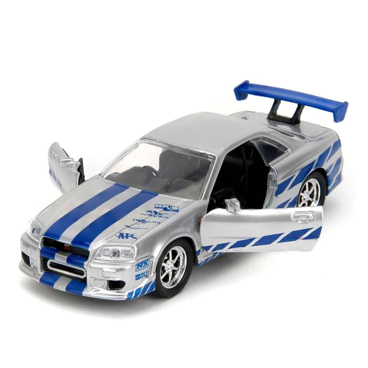 Jada Fast & Furi̇ous 1:32 Ölçekli Araba Brian’S Nissan Skyline Gt-R (R34)