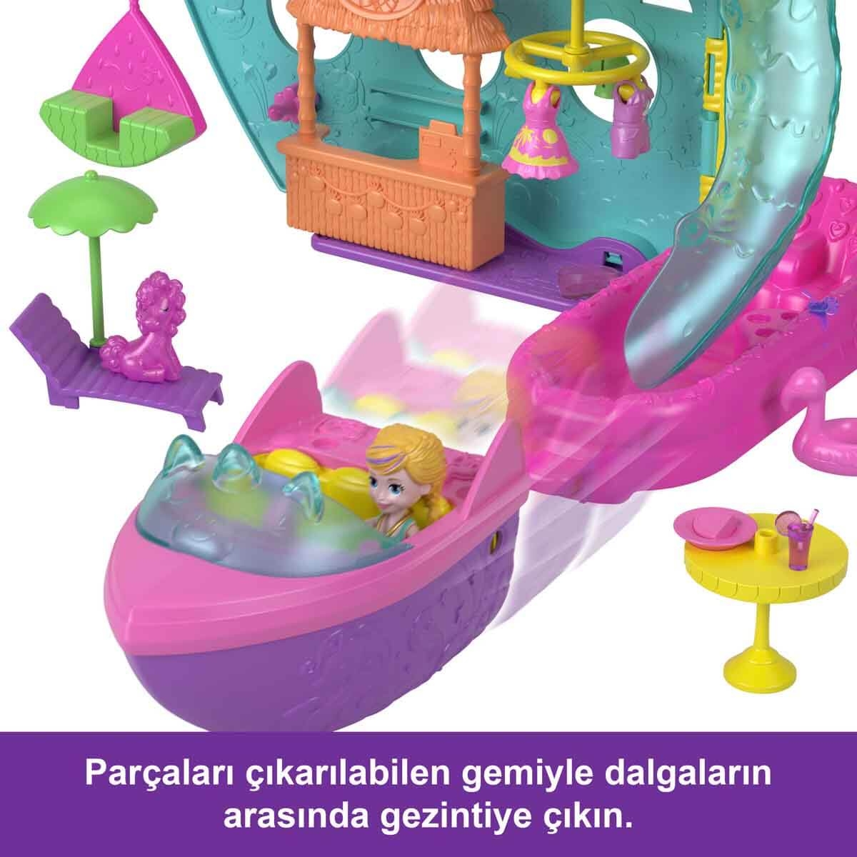 Polly Pocket Unicorn Dream Cruise Oyun Seti HWP26