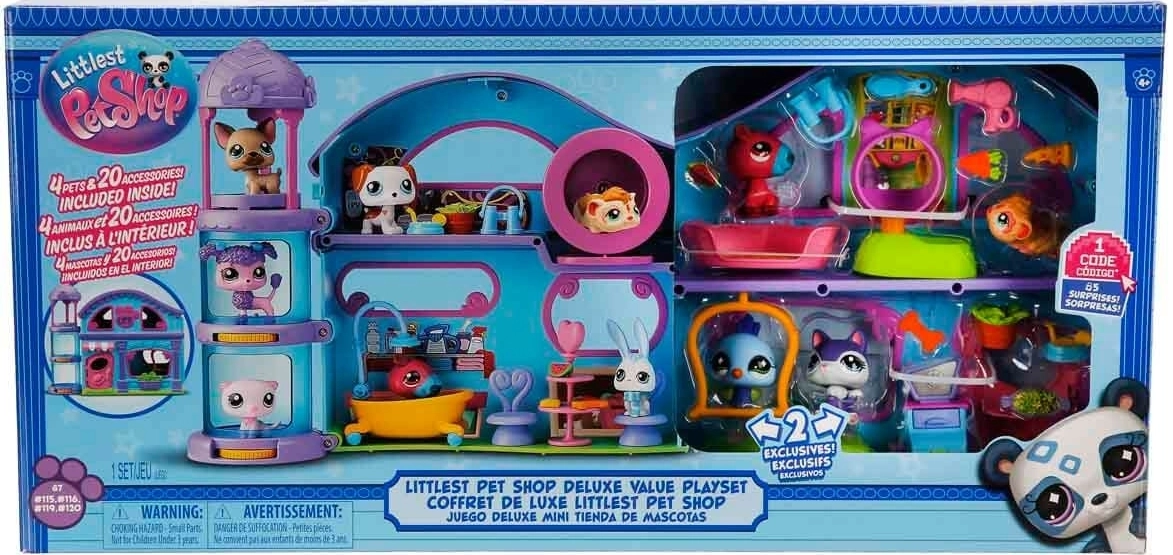 Littlest Pet Shop Minişler Delüks Oyun Seti