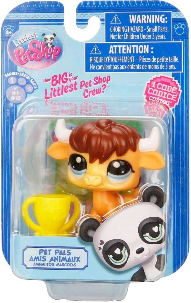 Littlest Pet Shop Minişler Tekli Paket S1 - 5 Boğa