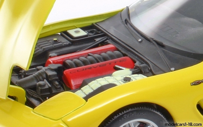 Maisto 1:18 Chevrolet Corvette C5 Z06 2001 Sarı Renk Model Araba