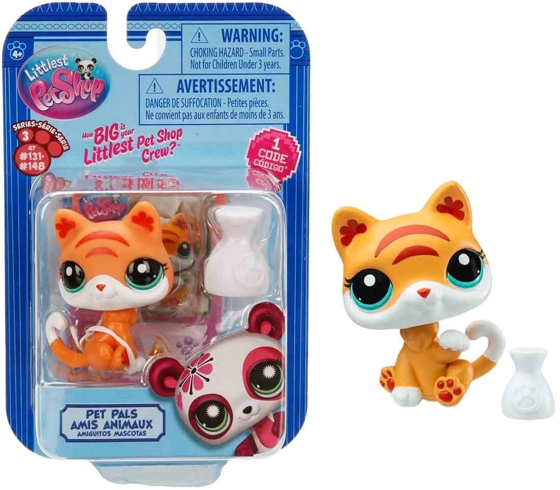 Littlest Pet Shop Minişler Tekli Paket S3 - 132 Kedi