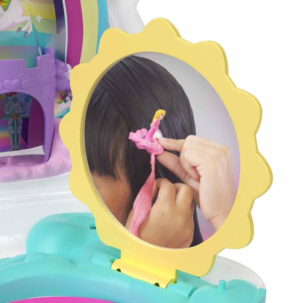 Polly Pocket Tek Boynuzlu Atın Güzellik Salonu HKV51 