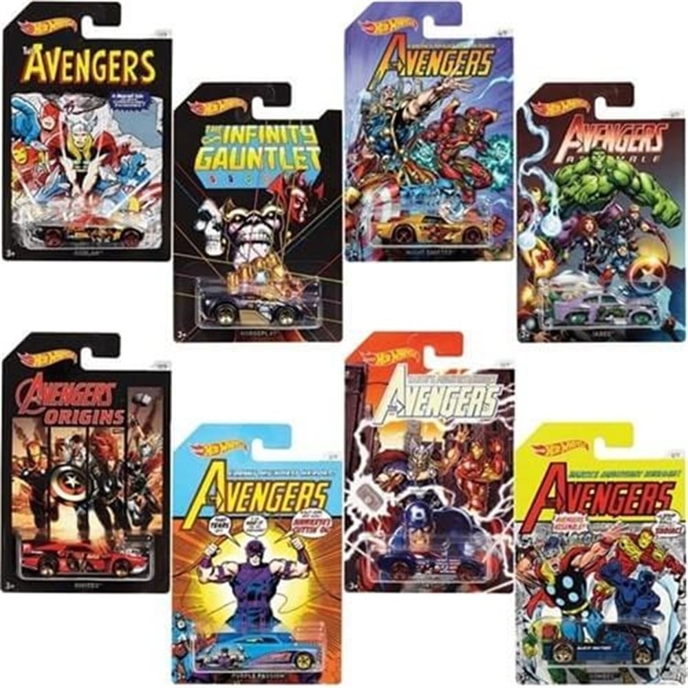 Hot Wheels Avengers Yenilmezler Özel Serisi FKD48