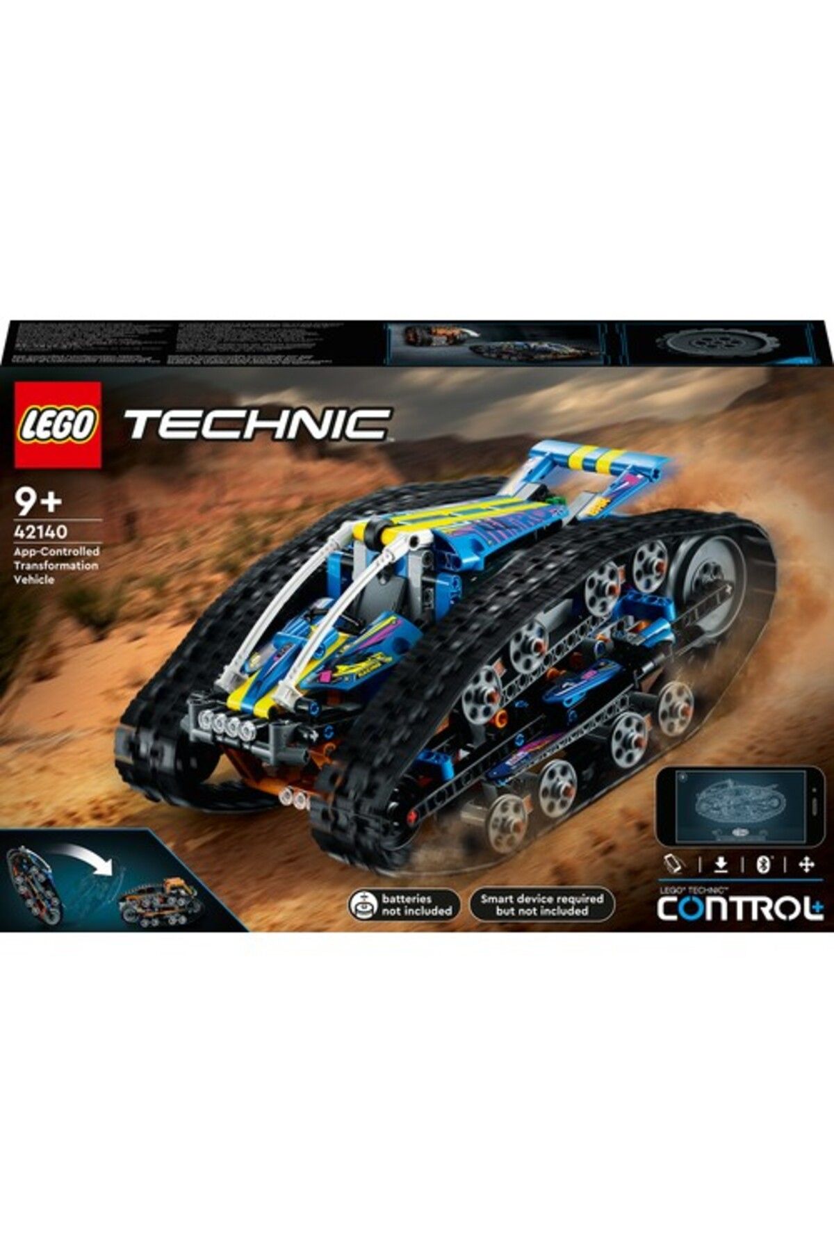 Lego® Technic Uygulama Kumandalı Dönüşüm Aracı 42140