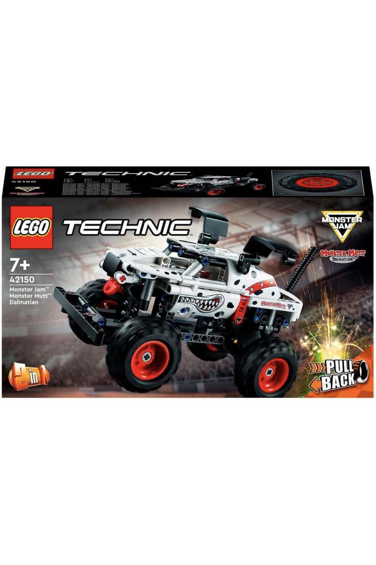 LEGO Technic Monster Jam Monster Mutt Dalmaçyalı 42150 