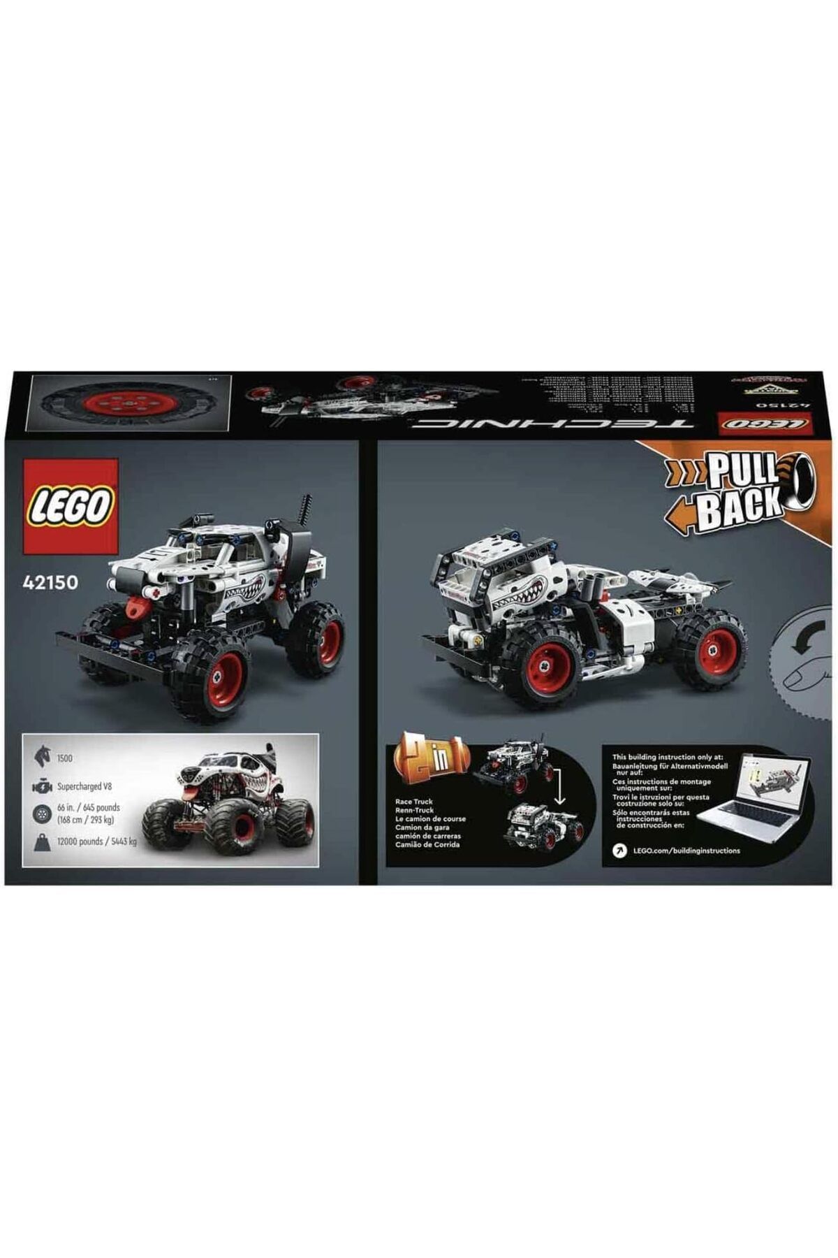 LEGO Technic Monster Jam Monster Mutt Dalmaçyalı 42150 