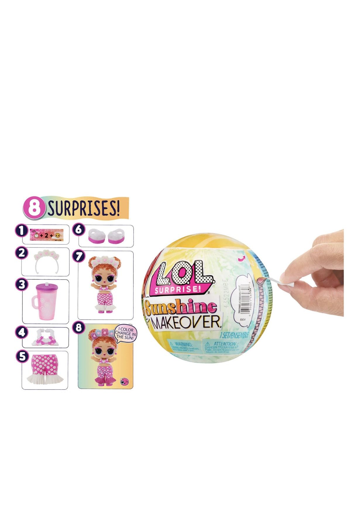L.o.l. Surprise Sunshine Makeover Sürpriz Bebekleri 