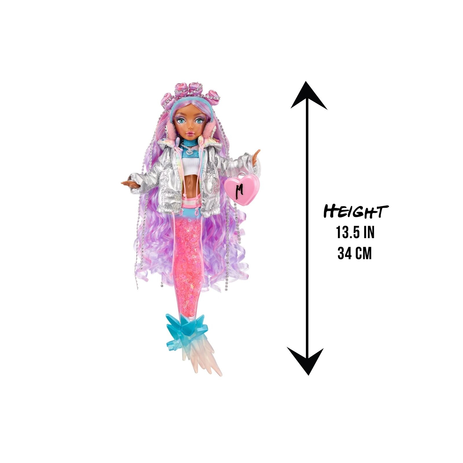 Mermaze Mermaidz Kış Dalgaları Harmonique Deniz Kızı Moda Bebeği