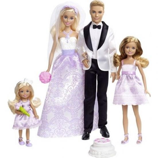 Barbie Ve Ken Evleniyor Gelin Damat Ve Kız Kardeşler
