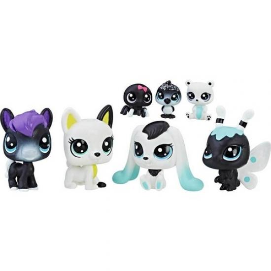 Littlest Pet Shop Arkadaş Minişler Siyah-Beyaz Koleksiyonu C2827