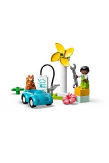 Lego® DUPLO® Kasabası Rüzgar Türbini 10985 - 2 Yaş ve Üzeri Çocuklar İçin Yapım Seti (16 Parça)