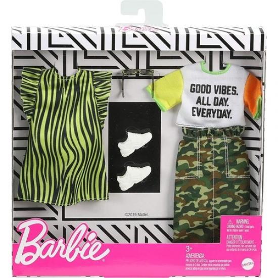 Barbie’nin Kıyafetleri Ikili Paket Kamuflaj Desenli Etek GHX67