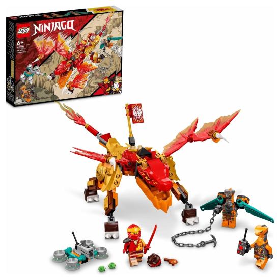 LEGO® Ninjago® Kai’nin Ateş Ejderhası Evo 71762 - 6 Yaş ve Üzeri İçin Ninjago Kai ve Yılan Figürleri İçeren Oyuncak Yapım Seti (204 Parça)
