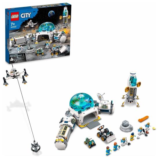 LEGO® City Ay Araştırma Üssü 60350 - Çocuklar Için Yaratıcı Oyuncak Yapım Seti (786 Parça)