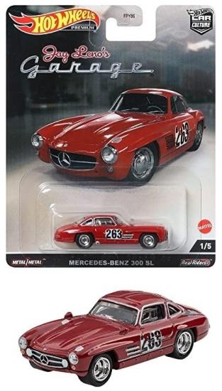 Hot Wheels Premium Car Culture Jay Leno’s Mercedes Benz 300 SL HCK07