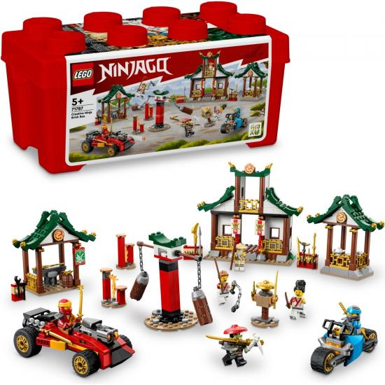 LEGO Ninjago Yaratıcı Ninja Yapım Parçası Kutusu 71787