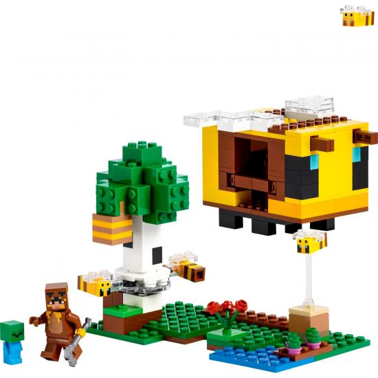 LEGO® Minecraft Arı Evi 21241 - 8 Yaş ve Üzeri Çocuklar Için Arı Çiftliği ve Arı Kovanı Içeren Oyuncak Yapım Seti (254 Parça)