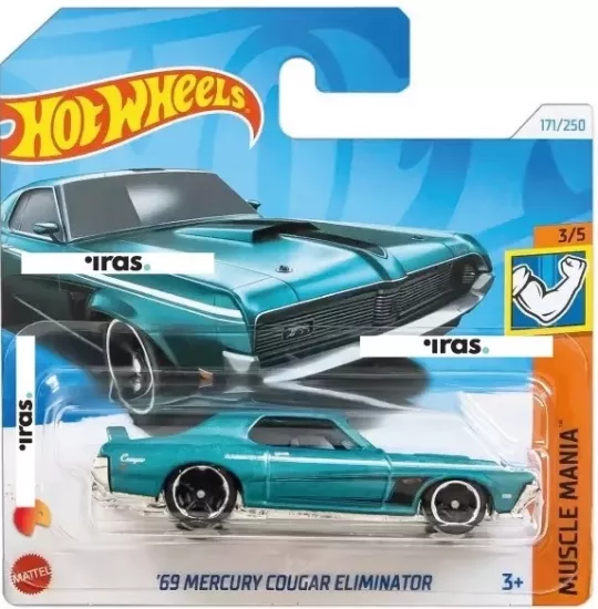 Hot Wheels Tekli Arabalar 69 Mercury Cougar Eliminator HTC59