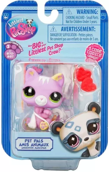 Littlest Pet Shop Minişler Tekli Paket S2 - 74 – Kedi