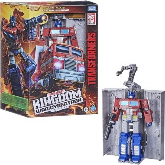 Transformers Generations Wfc Kingdom Leader Optimus Prime Action Figure