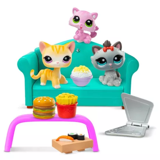 Littlest Pet Shop Minişler Lokanta Oyun Seti