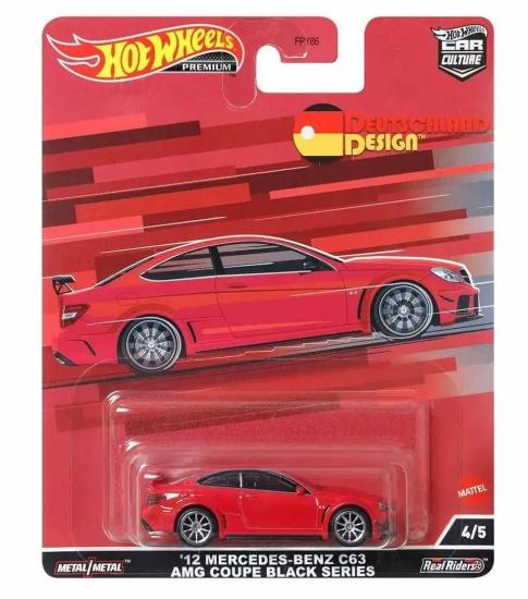 Hot Wheels Car Culture Premium ’12 Mercedes-Benz C63 Amg Coupe