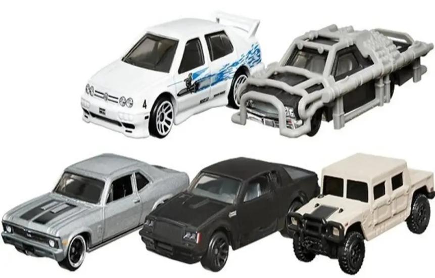 Hot Wheels Fast and Furious Decades Of Fas HNR88
