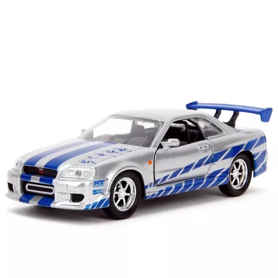 Jada Fast & Furi̇ous 1:32 Ölçekli Araba Brian’S Nissan Skyline Gt-R (R34)