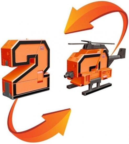 Pocket Morphers Dönüşebilen Numaralar Helikopter